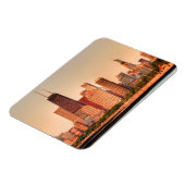 Panorama van Chicago skyline bij zonsopgang Magneet (Linkerzijde)