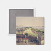 Panorama van Constantinopel, bord 22 uit 'Aya Sof' Magneet (Voorkant / Achterkant)