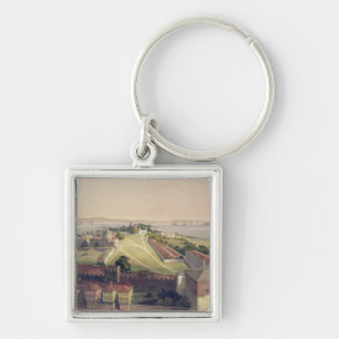 Panorama van Constantinopel, bord 22 uit 'Aya Sof' Sleutelhanger