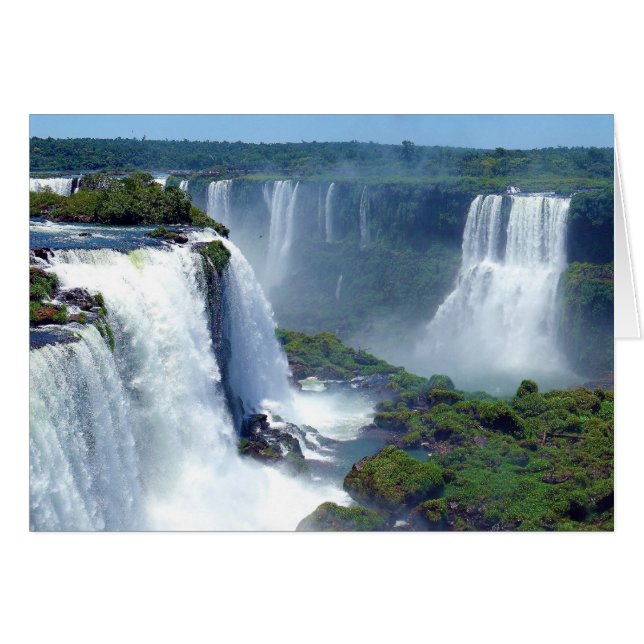 Panorama van de Iguazu-waterval uit Brazilië (Voorkant Horizontaal)