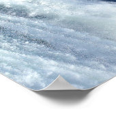 Panorama van de Iguazu-waterval uit Brazilië Poster (Hoek)