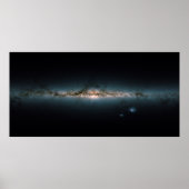 Panorama van de melkweg, genomen in 2018 poster (Voorkant)