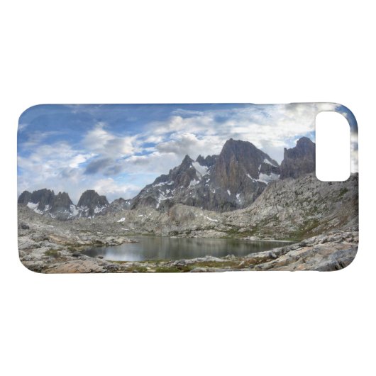 Panorama van de meren boven en midden van Nydiver Case-Mate iPhone Case (Achterkant (Horizontaal))