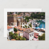 Panorama van de oude stad Kaleici van Antalya Briefkaart (Voorkant / Achterkant)