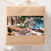 Panorama van de oude stad Kaleici van Antalya Etiket (Insitu)