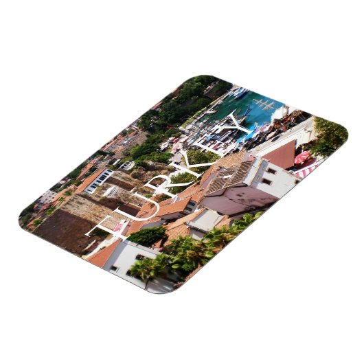 Panorama van de oude stad Kaleici van Antalya Magneet (Linkerzijde)