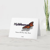 Panorama van de Rode Rakken in Sedona Arizona Dank Kaart (Achterkant)