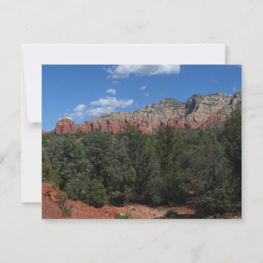 Panorama van de Rode Rocks in Sedona Arizona (Voorkant)