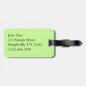 Panorama van de Rode Rocks in Sedona Arizona Bagagelabel (Achterkant horizontaal)