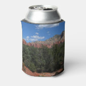 Panorama van de Rode Rocks in Sedona Arizona Blikjeskoeler (Blikje Achterkant)