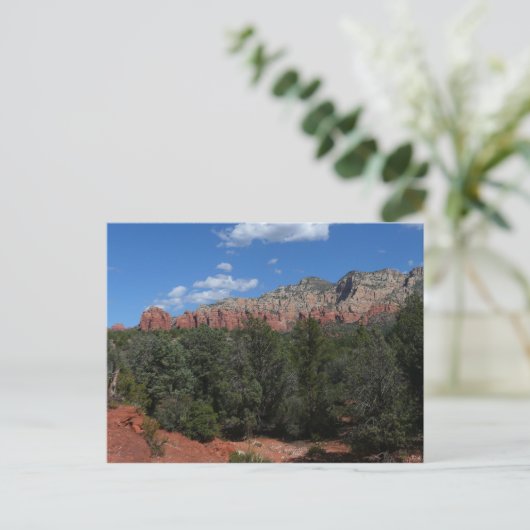 Panorama van de Rode Rocks in Sedona Arizona Briefkaart (Staand voorkant)