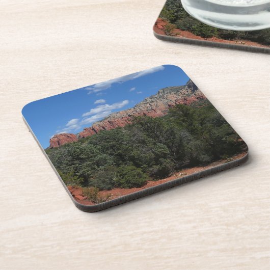 Panorama van de Rode Rocks in Sedona Arizona Drankjes Onderzetter (Linkerzijde)