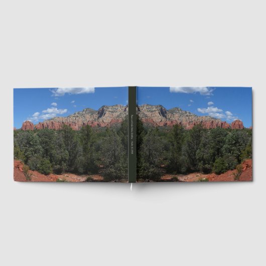Panorama van de Rode Rocks in Sedona Arizona Gastenboek (Volledig)