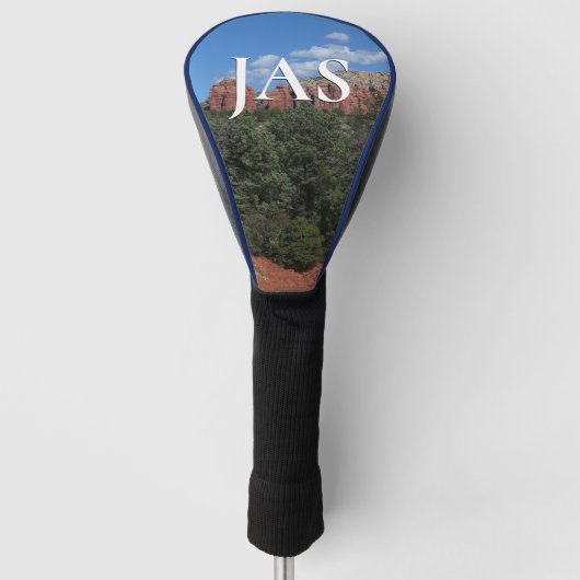 Panorama van de Rode Rocks in Sedona Arizona Golfheadcover (Voorkant)