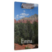 Panorama van de Rode Rocks in Sedona Arizona Klembord (Rechts)