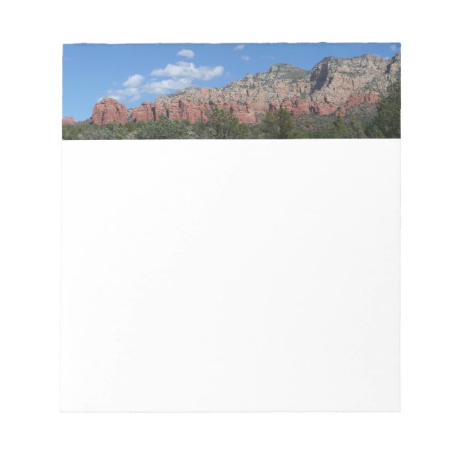 Panorama van de Rode Rocks in Sedona Arizona Notitieblok (Voorkant)