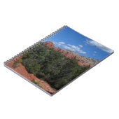 Panorama van de Rode Rocks in Sedona Arizona Notitieboek (Linkerzijde)