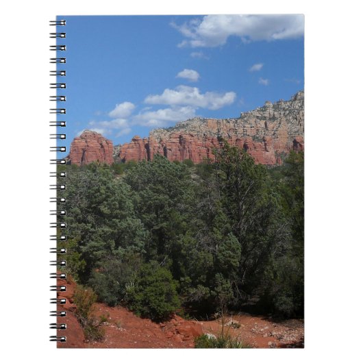 Panorama van de Rode Rocks in Sedona Arizona Notitieboek (Voorkant)