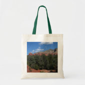 Panorama van de Rode Rocks in Sedona Arizona Tote Bag (Voorkant)