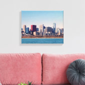 Panorama van de skyline van Chicago Canvas Afdruk (Insitu (Woonkamer))