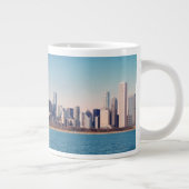 Panorama van de skyline van Chicago Grote Koffiekop (Rechts)