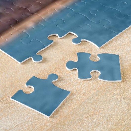 Panorama van de skyline van Chicago Legpuzzel (Zijkant)