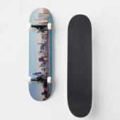 Panorama van de skyline van Chicago Skateboard (Voorkant)
