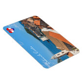 Panorama van de stad Dubrovnik - Kroatië Magneet (Rechterzijde)