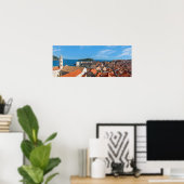 Panorama van de stad Dubrovnik - Kroatië Poster (Thuiskantoor)