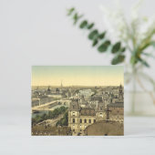 Panorama van de zeven bruggen, Parijs, klasse Fran Briefkaart (Staand voorkant)