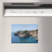 Panorama van Dubrovnik in Kroatië Magneet (Insitu (Vaatwasser))