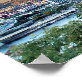 Panorama van het centrum van Pittsburg Poster (Hoek)