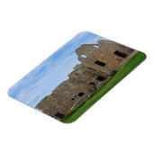 Panorama van het Dunnottar-kasteel in Aberdeenshir Magneet (Linkerzijde)