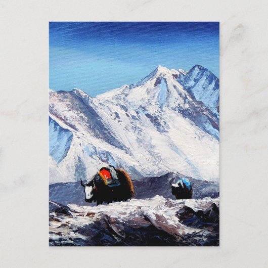 Panorama van het Gebied van het Kamp van de Basis Briefkaart (Voorkant)