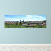 Panorama van het historische oude centrum van Bamb Canvas Afdruk (Insitu (Houten vloer))