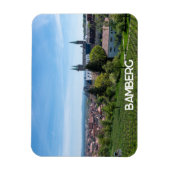 Panorama van het historische oude centrum van Bamb Magneet (Verticaal)