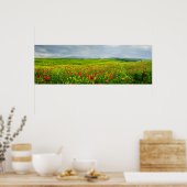 Panorama van het Poster van het Toscaanse landscha (Keuken)