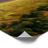 Panorama van het Schotse hoogland-Poster Poster (Hoek)