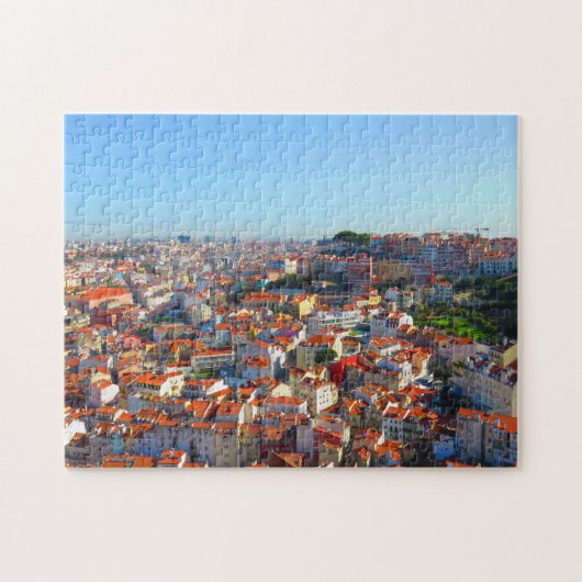 Panorama van Lissabon, Portugal Legpuzzel (Horizontaal)