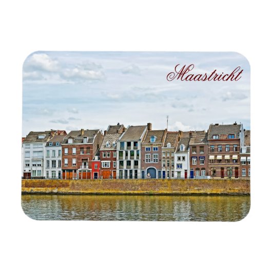 Panorama van Maastricht, Nederland Magneet (Horizontaal)