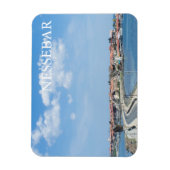 Panorama van Old Nessebar. Bulgarije Magneet (Verticaal)