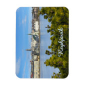 Panorama van Reykjavik Magneet (Verticaal)