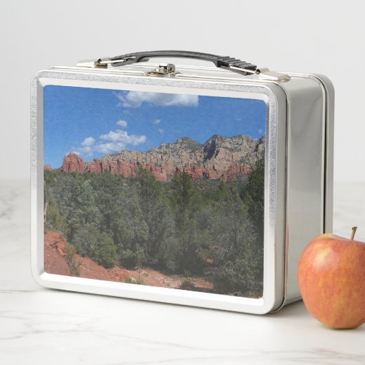 Panorama van rode rotsen in Sedona Arizona (In situ)
