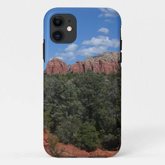 Panorama van rode rotsen in Sedona Arizona Case-Mate iPhone Case (Achterkant)