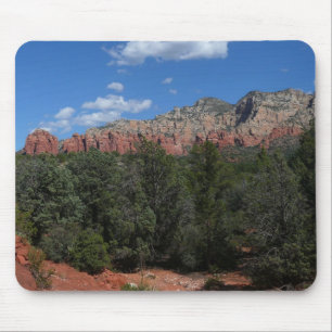 Panorama van rode rotsen in Sedona Arizona Muismat