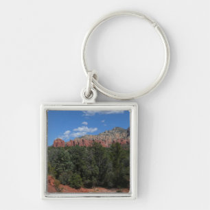 Panorama van rode rotsen in Sedona Arizona Sleutelhanger