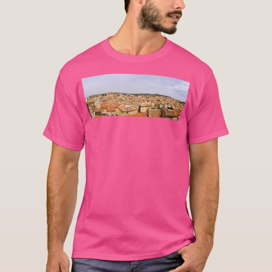 Panorama van Salon-de-Provence T-shirt (Voorkant)