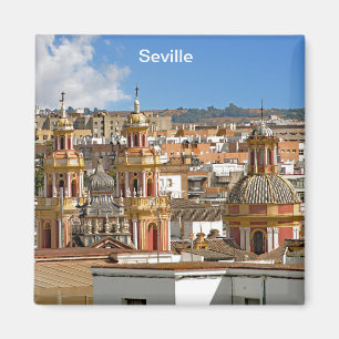 Panorama van Sevilla. Magneet