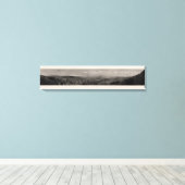 Panorama van Twin Peaks Canvas Afdruk (Insitu (Houten vloer))