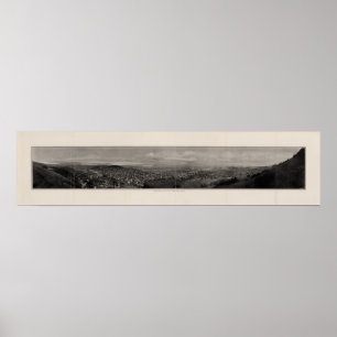 Panorama van Twin Peaks Poster